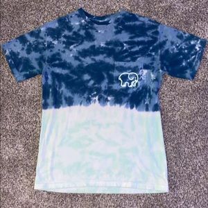 tie dye ivory ella t-shirt